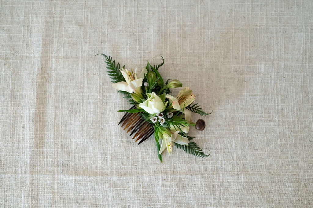 Floral Hair Comb