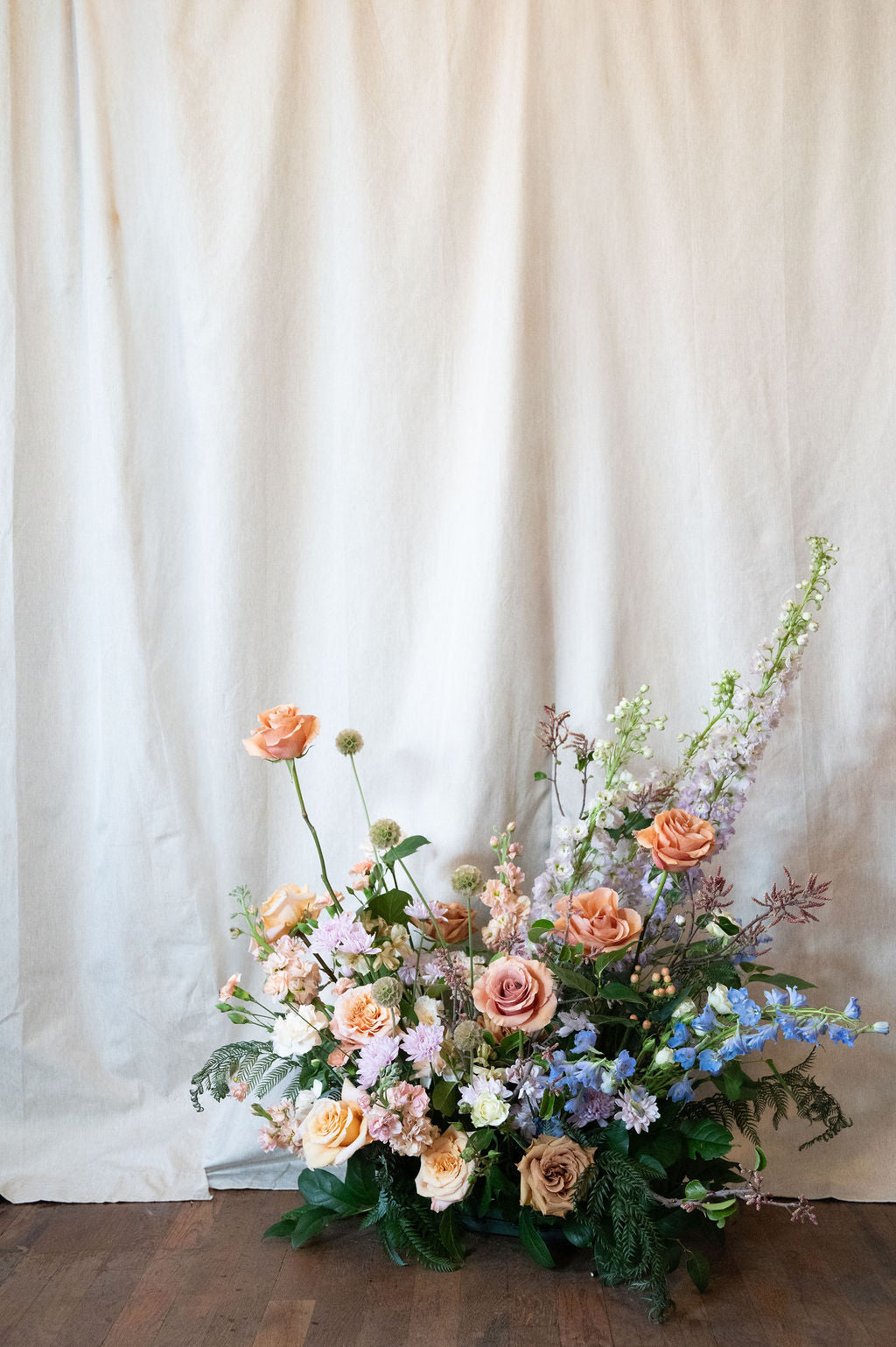 Aisle Grounded Centerpiece