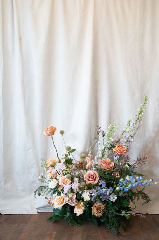Aisle Grounded Centerpiece