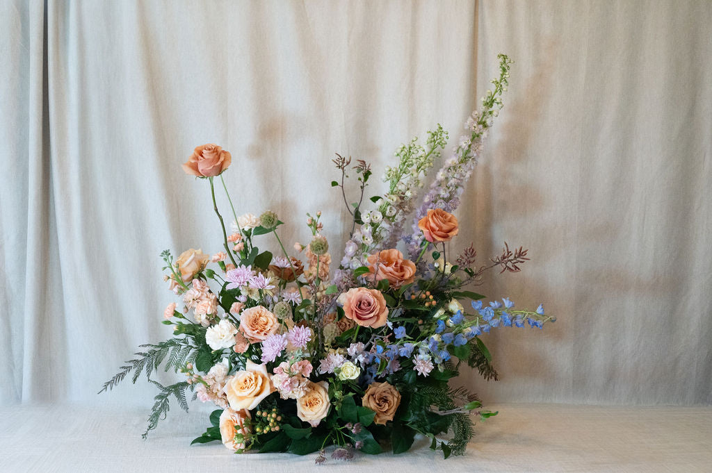 Aisle Grounded Centerpiece