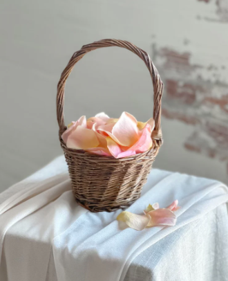 Flower Girl Basket & Petals